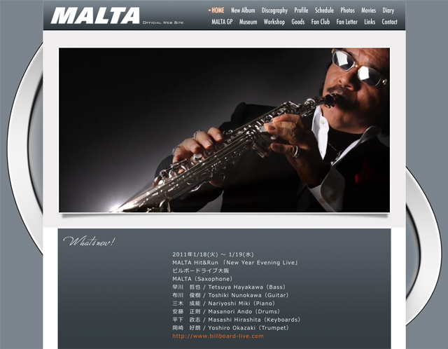 JAZZ PLAYER MALTA OFFICIAL WEB SITE