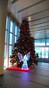 大崎ゲートシティのクリスマスツリー